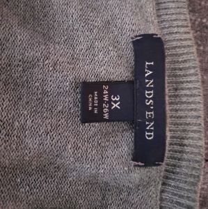 1 lands end ladies sweater